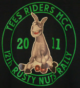 tees riders logo printed t shirt