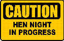 hen night logo